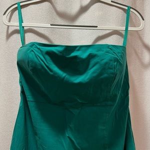 Strapless Green Gap Dress